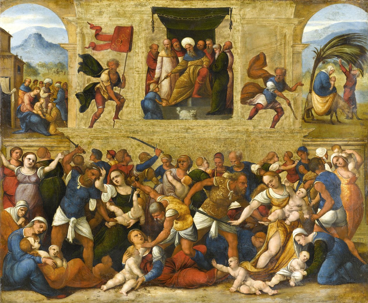 Massacre of the Innocents by Lodovico Mazzolino