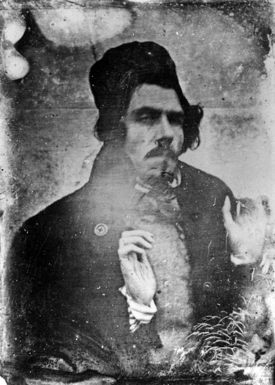 Portrait of Eugène Delacroix by Léon Riesener