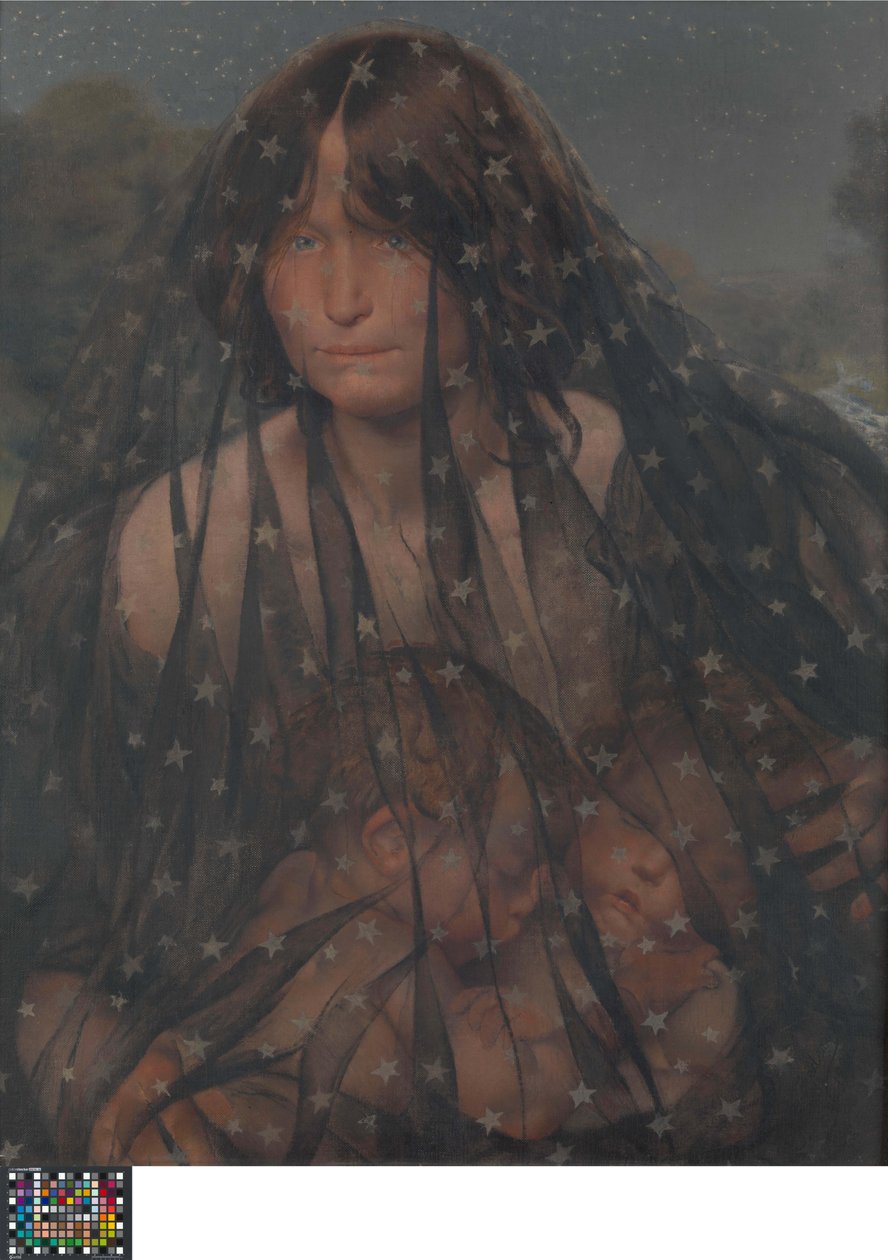 Allegory of Night by Léon Frédéric