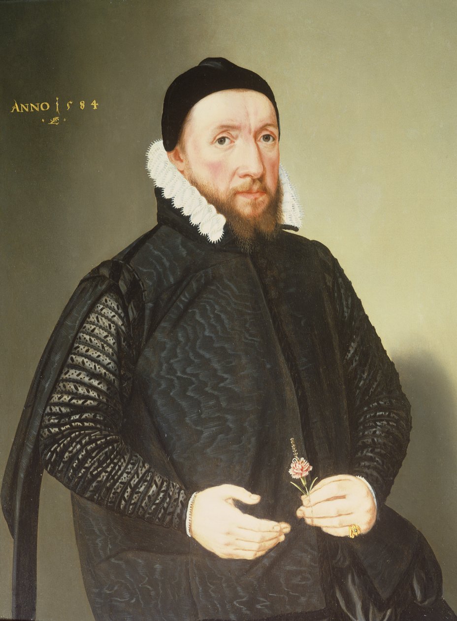 Betrothal Portrait of a Gentleman by Lorenz Strauch