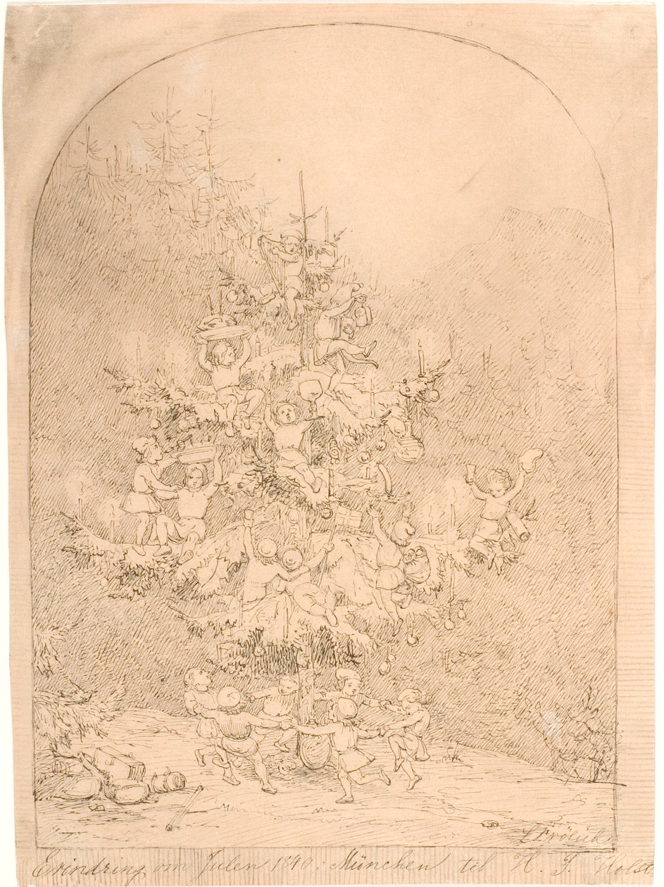 Christmas Tree by Lorenz Frølich