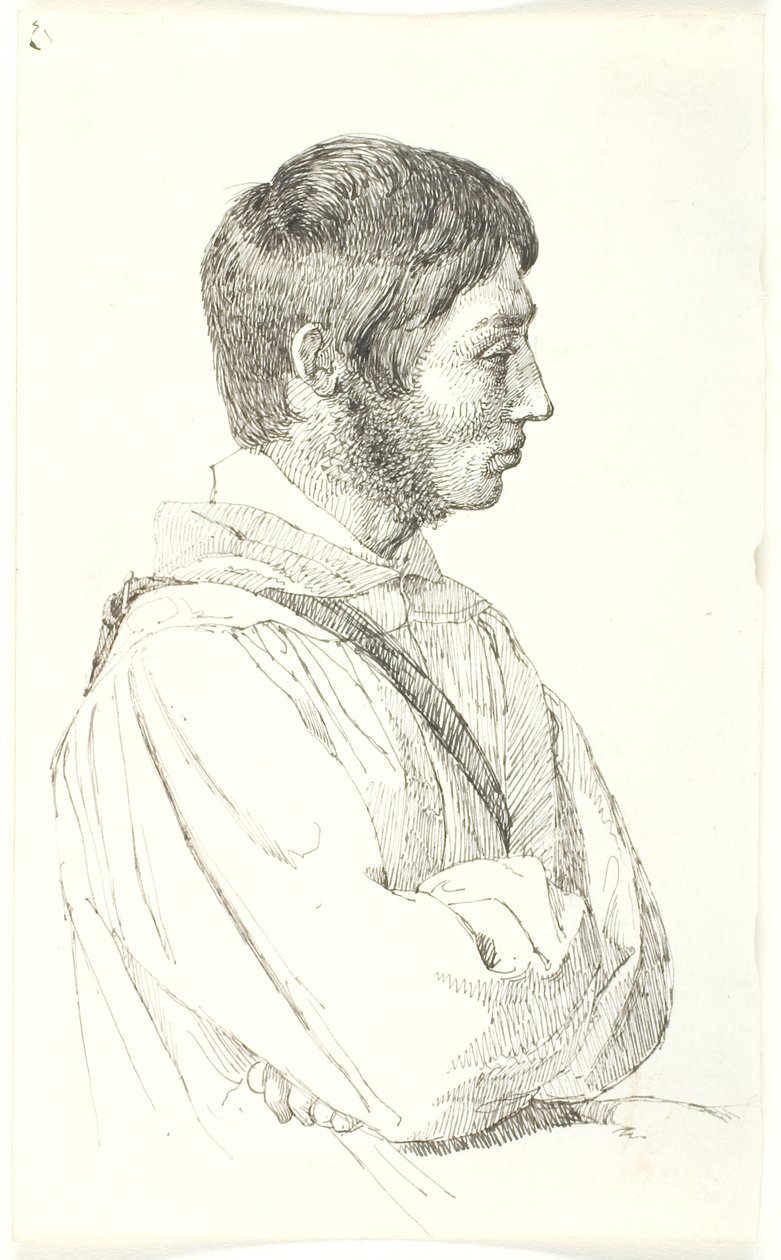 The Painter P.C. Skovgaard by Lorenz Frølich