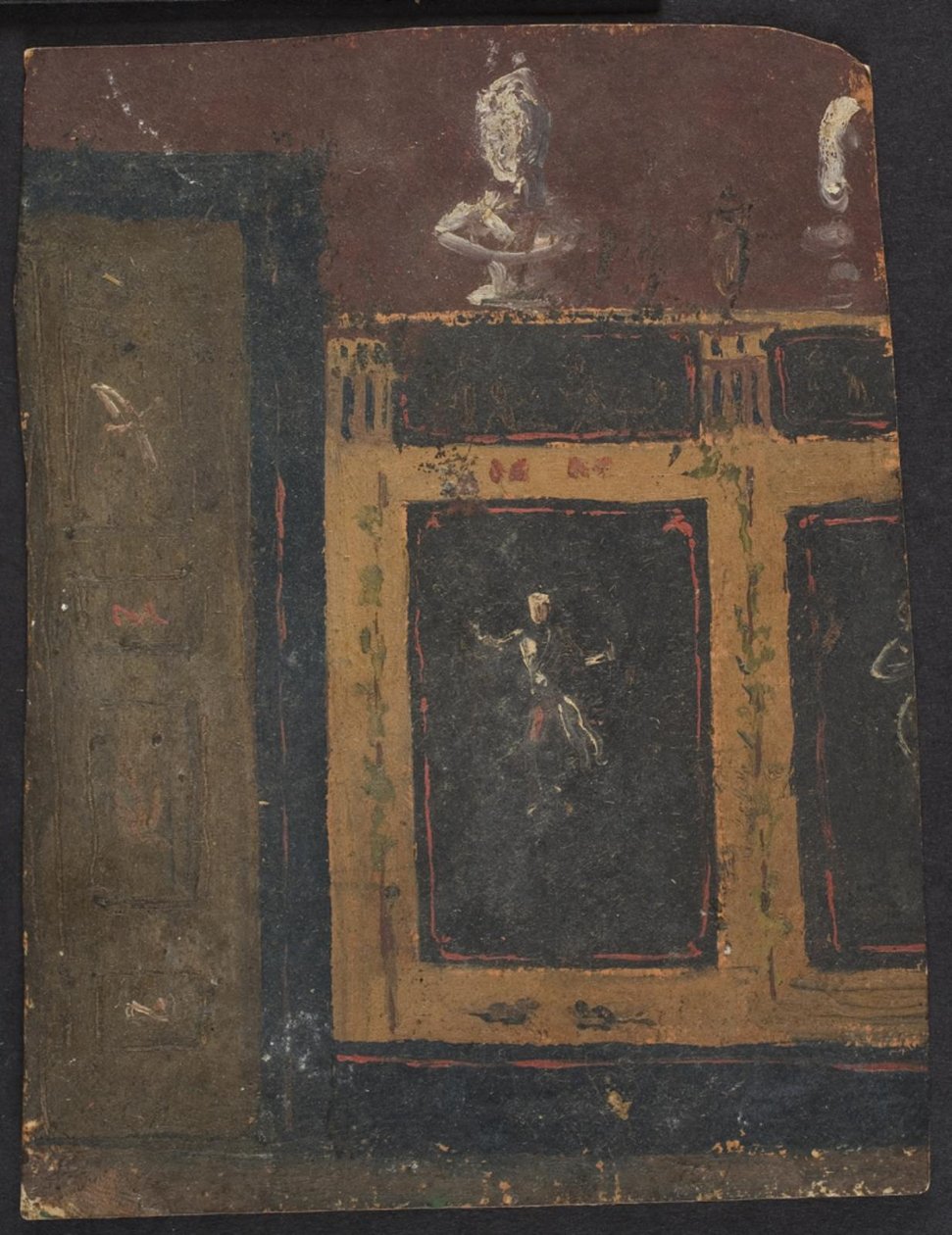 Wall Decorations for Valhøj 1838/1839 by Lorenz Frølich