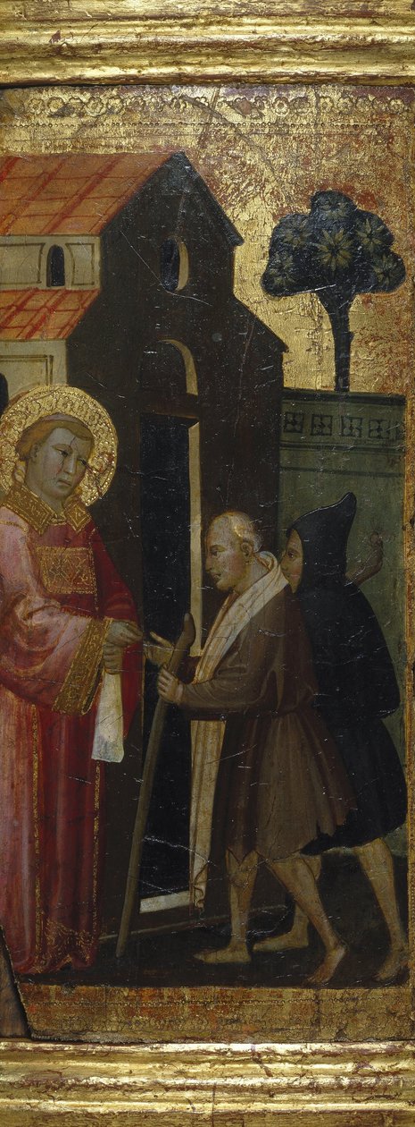 Saint Lawrence Distributing Alms to the Poor by Lorenzo di Niccolò