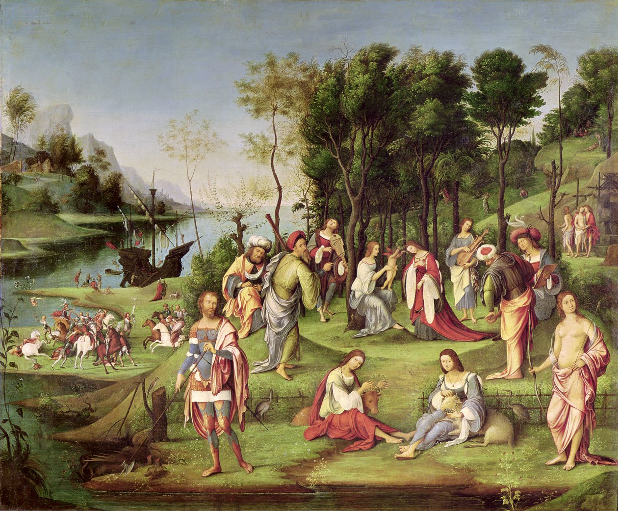 Allegory of the Court of Isabella d