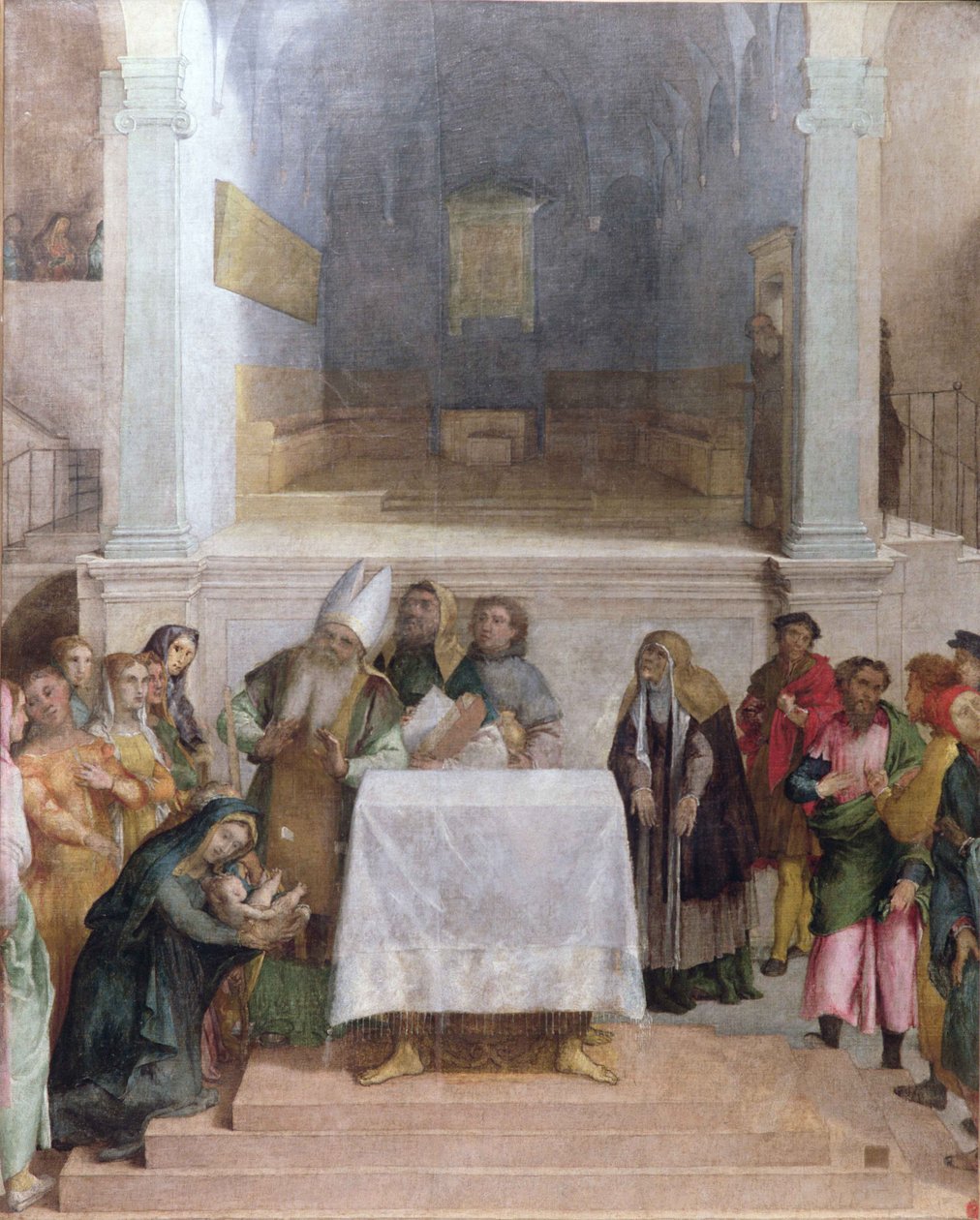 The Presentation of Christ in the Temple, c.1556 by Lorenzo Lotto