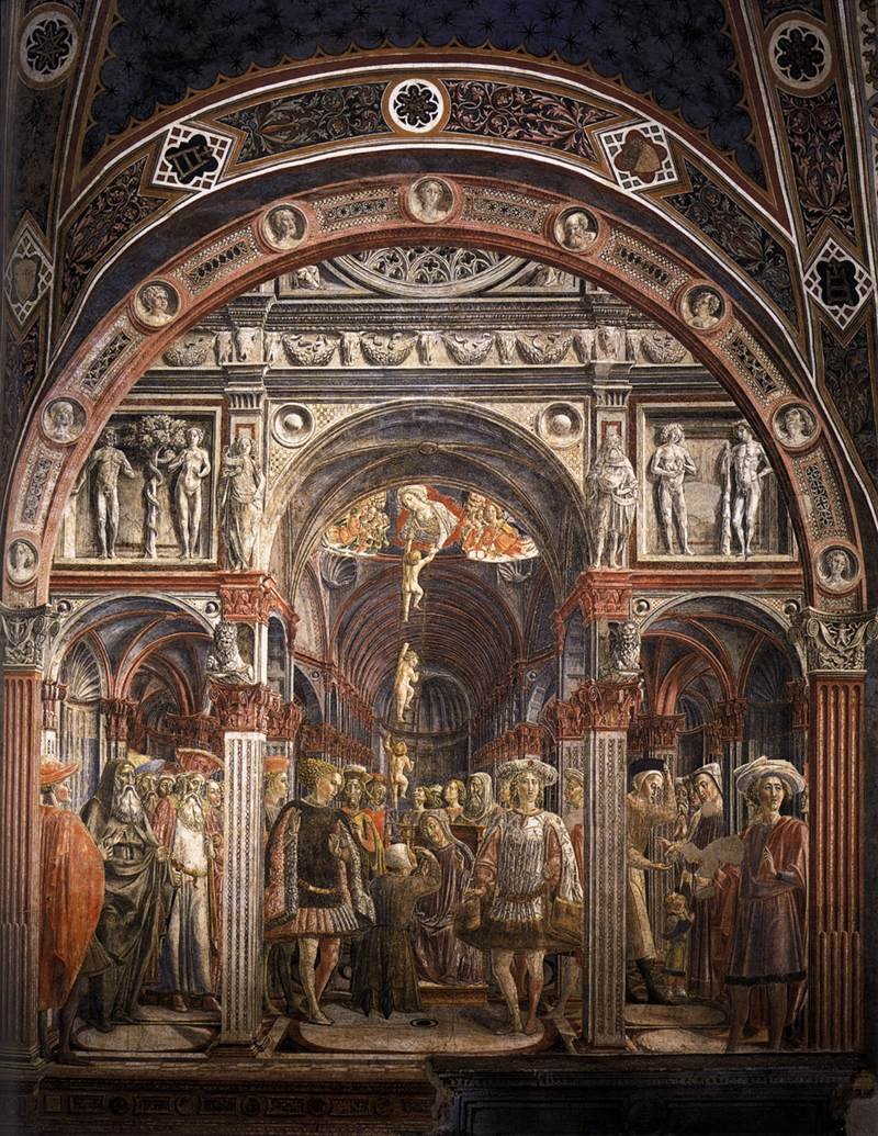 The Founding of the Spedale di Santa Maria della Scala by Lorenzo di Pietro Vecchietta