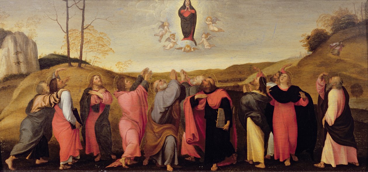 Assumption of the Virgin by Lorenzo attr. to Lotto