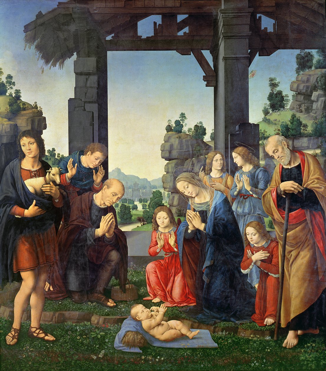 Adoration of the Shepherds by Lorenzo di Credi