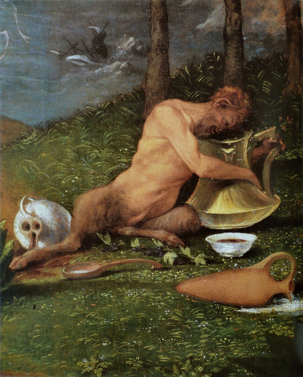 Allegory of Virtue and Vice by Lorenzo Lotto