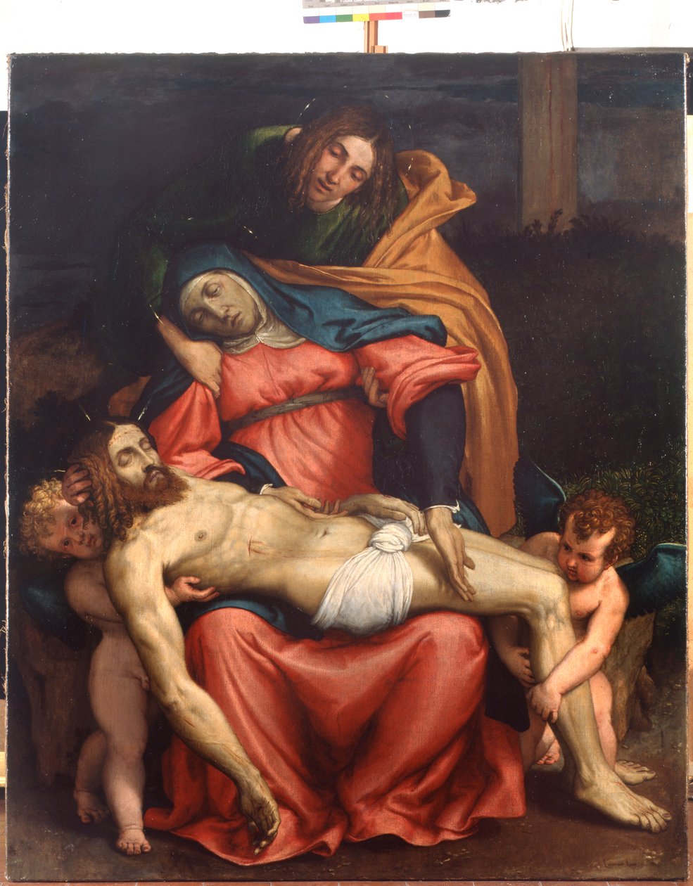 Pietà by Lorenzo Lotto