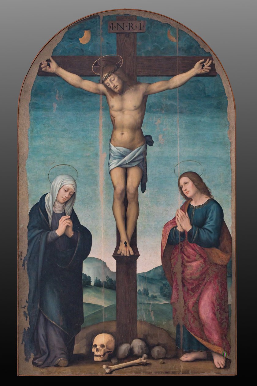 Crucifixion by Lorenzo di Credi