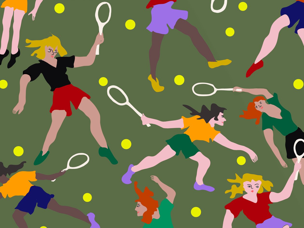 Tennis players, 2023 by Loudware Loudware