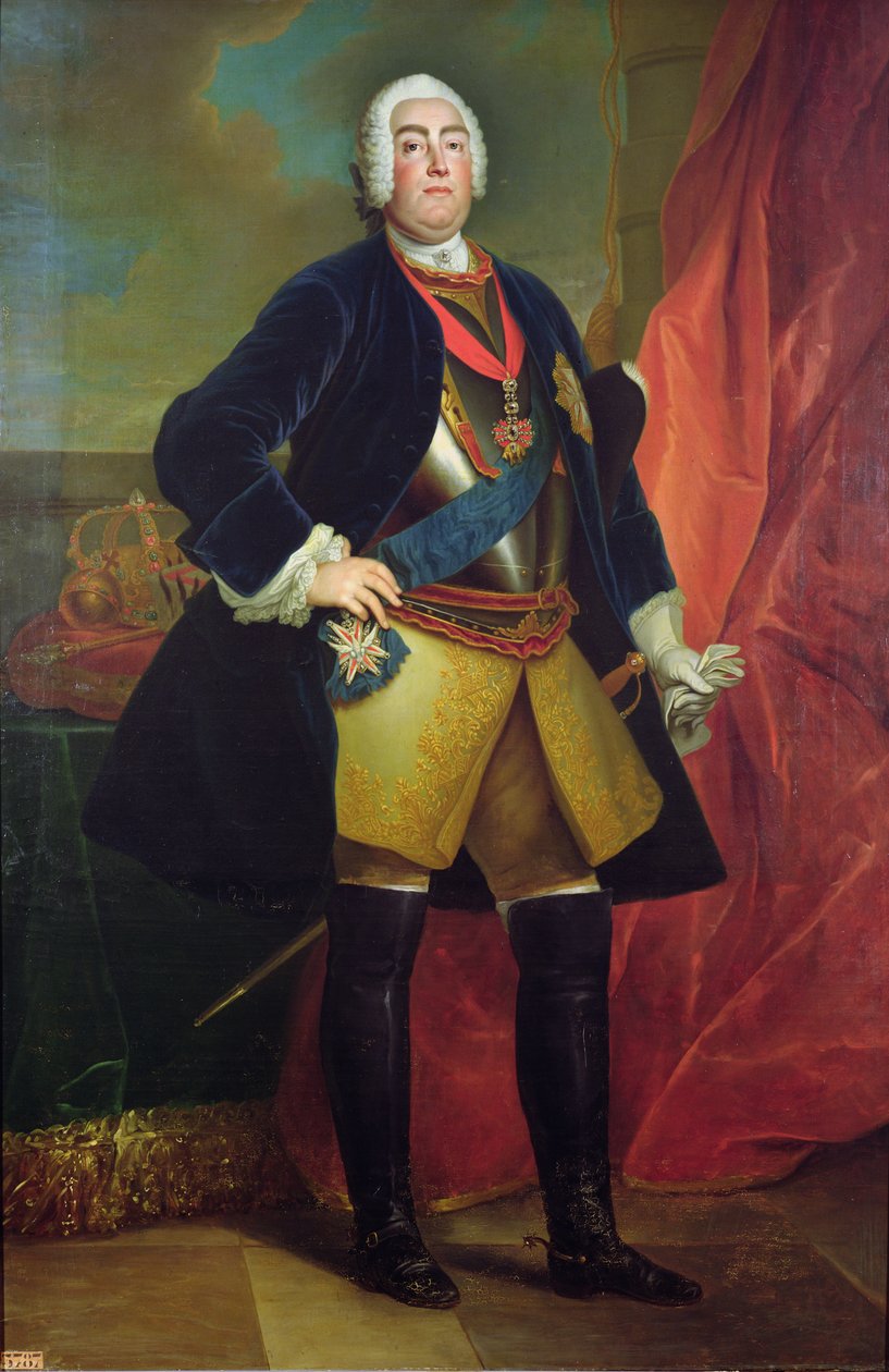Frederick Augustus II, Elector of Saxony by Louis de Silvestre