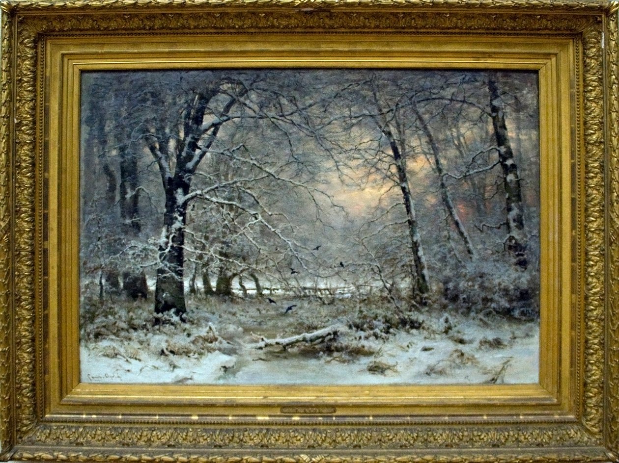 Forest in Winter by Louis Apol