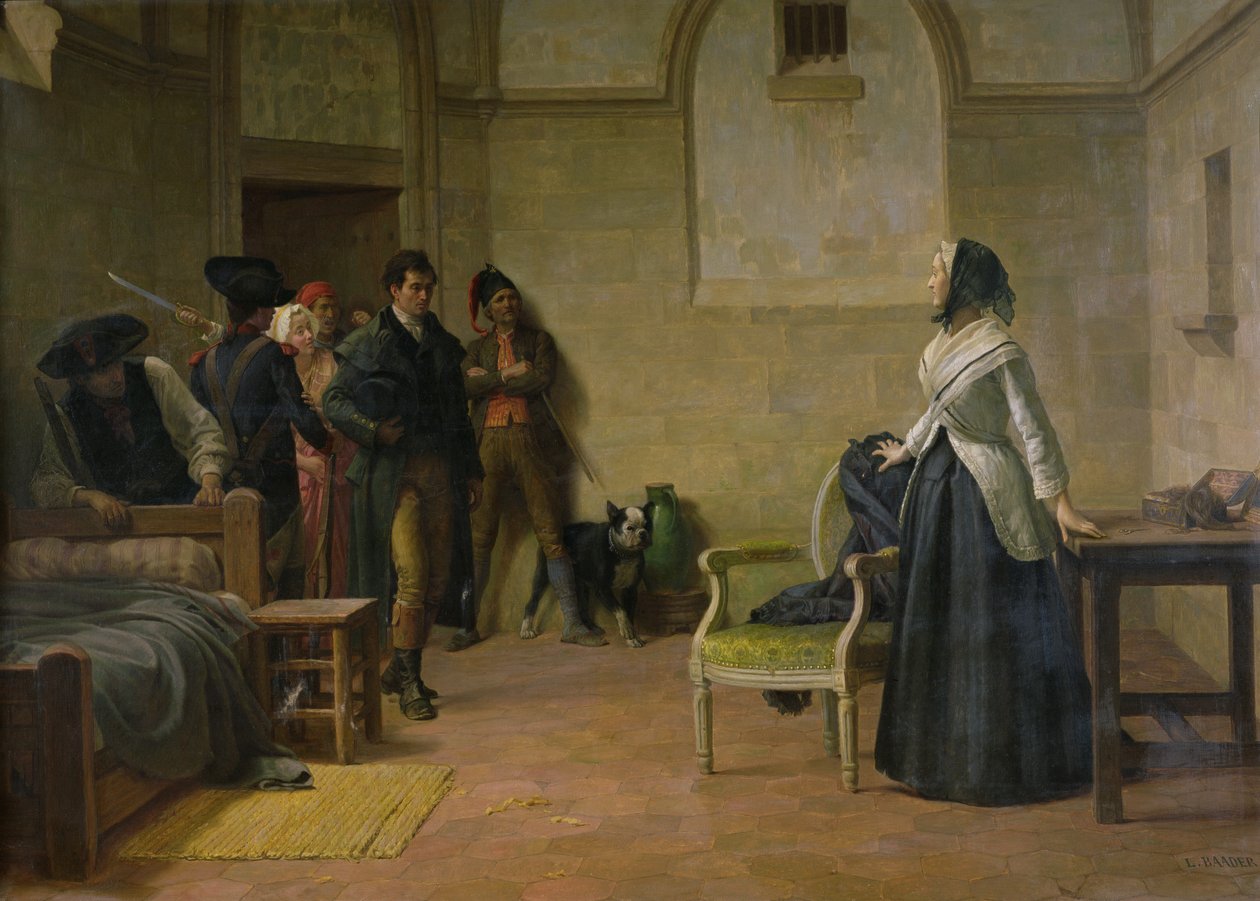 The Last Morning of Marie-Antoinette by Louis Baader