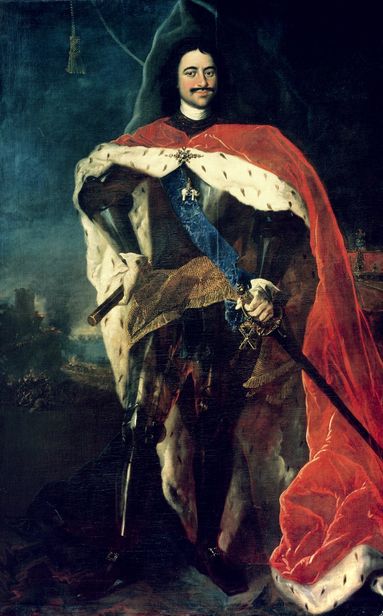 Peter the Great by Louis Caravaque