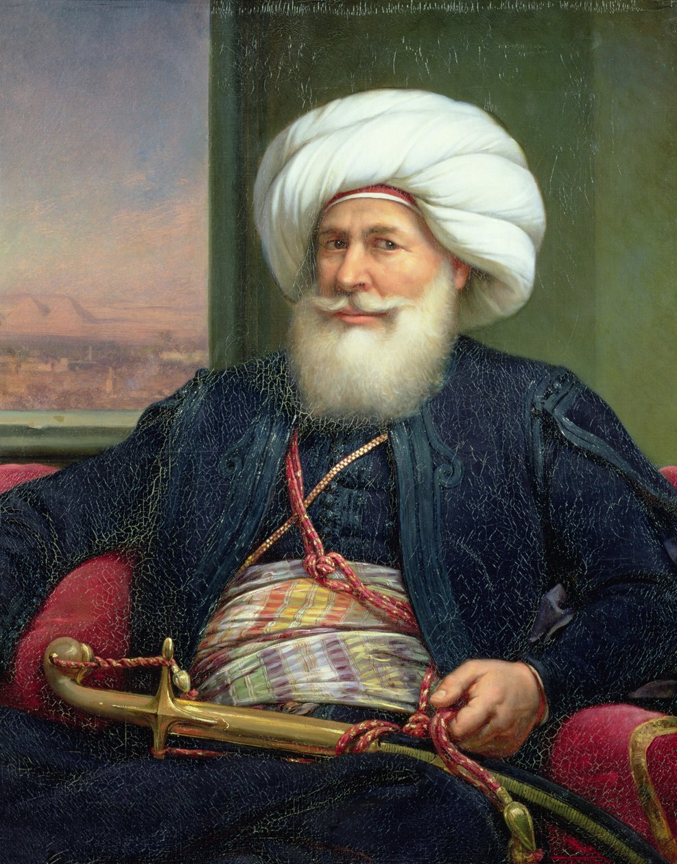 Mehemet Ali (1769-1849), 1840 by Louis Charles Auguste Couder