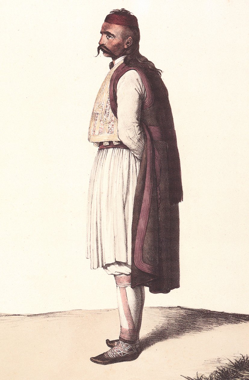 Souliote in Corfu by Louis Dupré