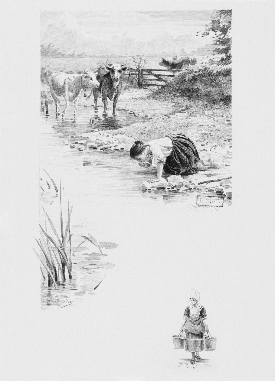 The Servant Felicite, illustration from 