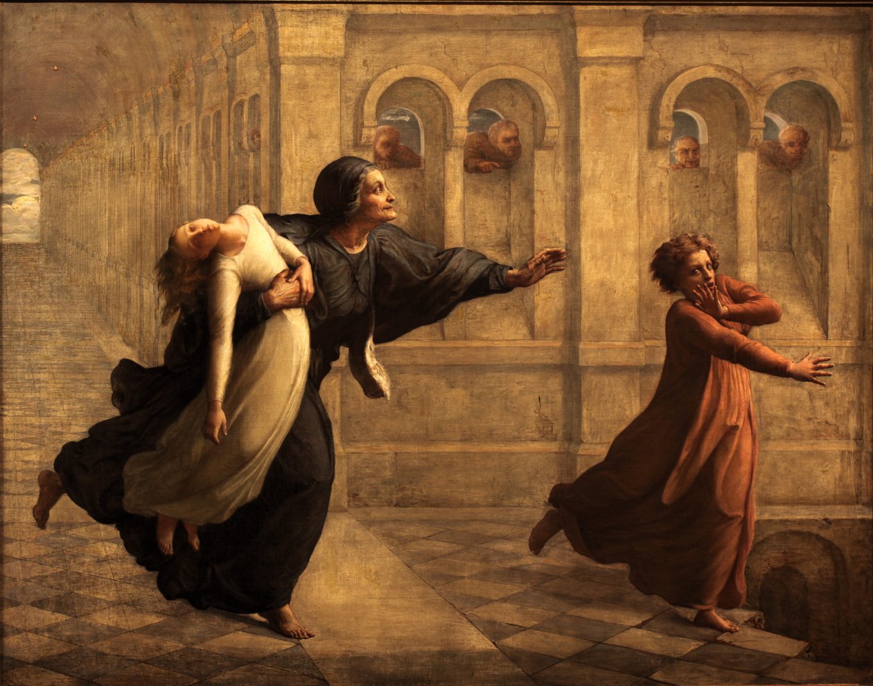 Poem of the Soul - The Nightmare by Louis Janmot