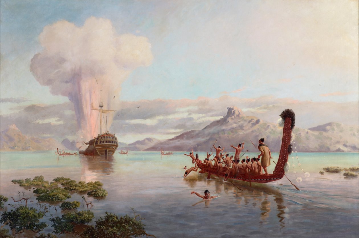 The Blowing Up of the Boyd by Louis John Steele