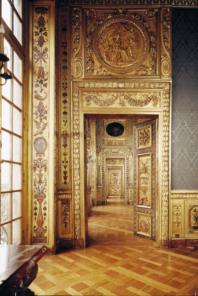 View of the Enfilade, 1650-58 by Louis Le Vau
