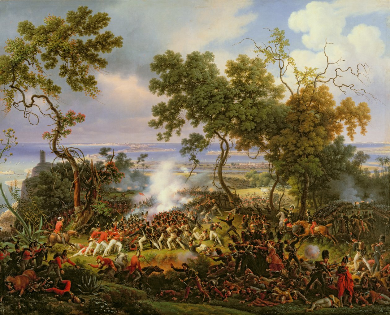 The Battle of Chiclana, 5th March 1811, 1824 by Louis Lejeune