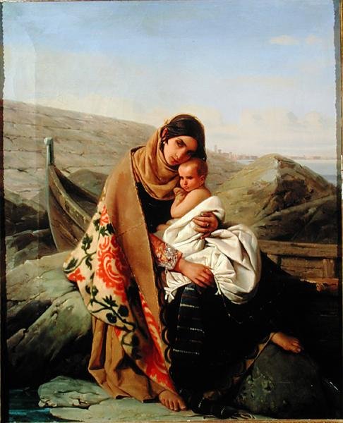 The Happy Mother by Louis Leopold Robert