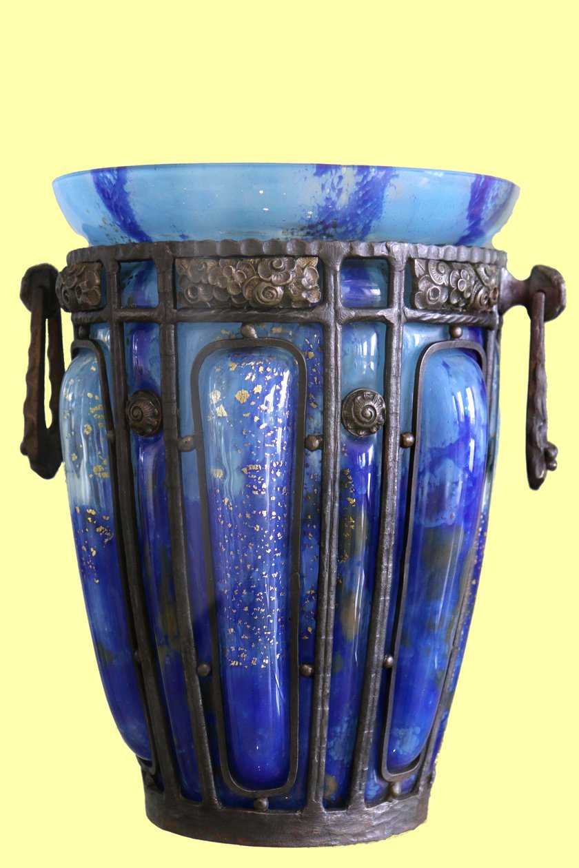 Glass Vase by Louis Majorelle