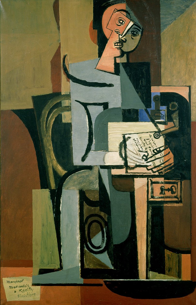 The Letter by Louis Marcoussis