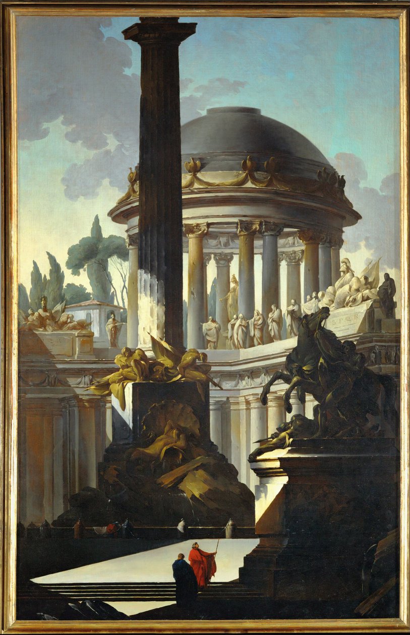 Architectural Caprice by Louis Joseph Le Lorrain