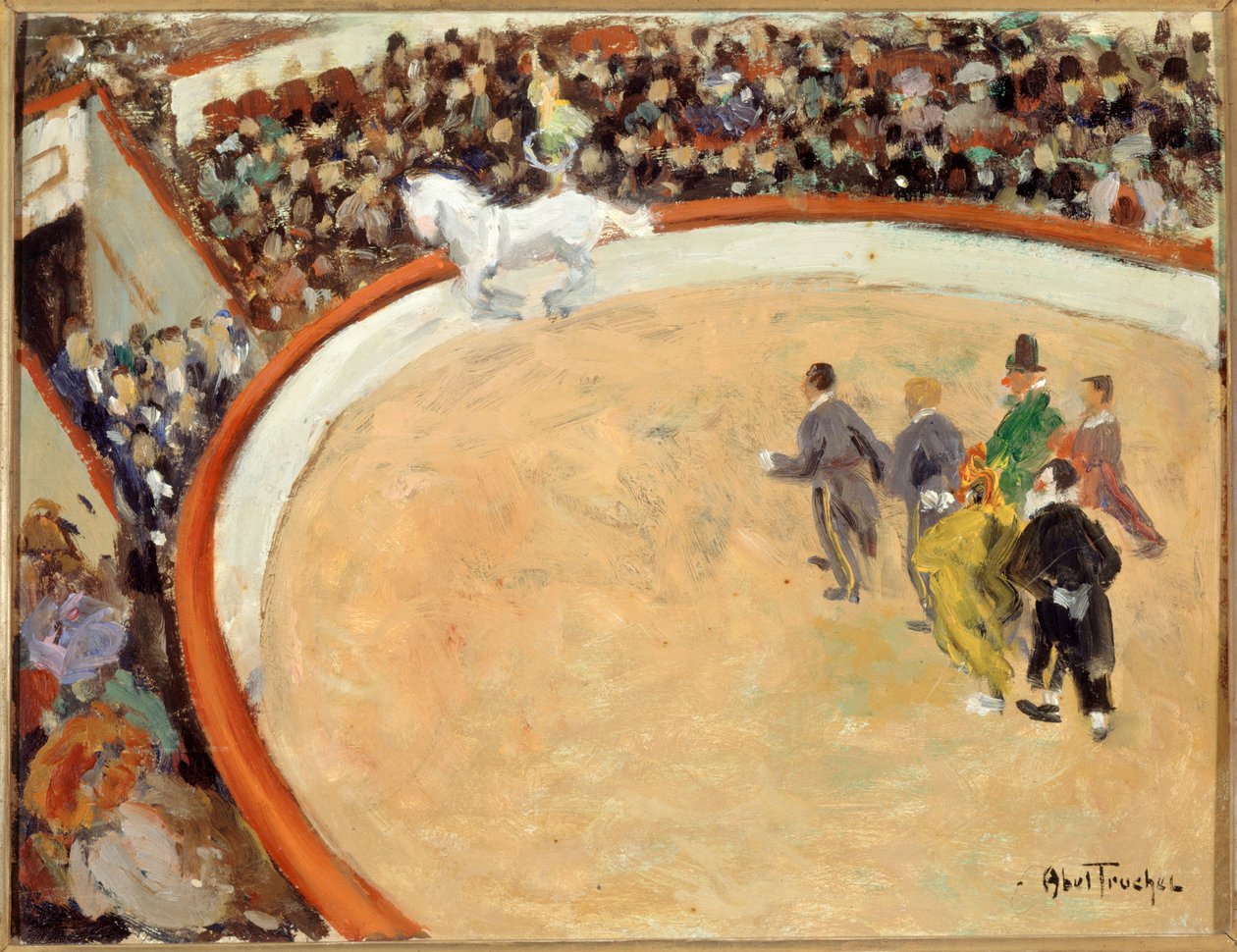 The Medrano Circus, Boulevard Rochechouard by Louis Abel Truchet