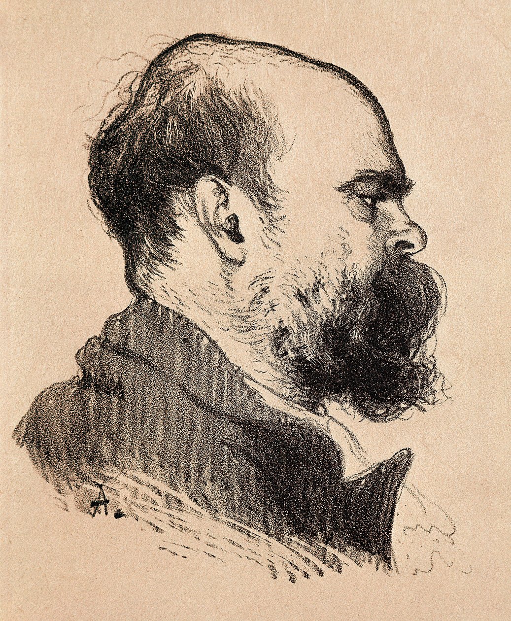 Portrait of Paul Verlaine by Louis Anquetin