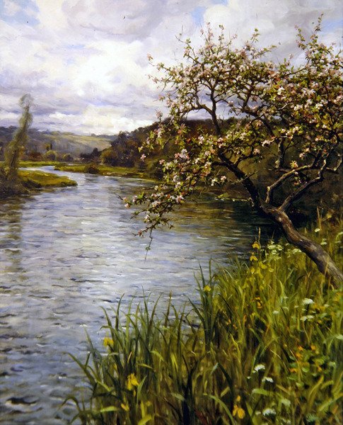 Springtime by Louis Aston Knight