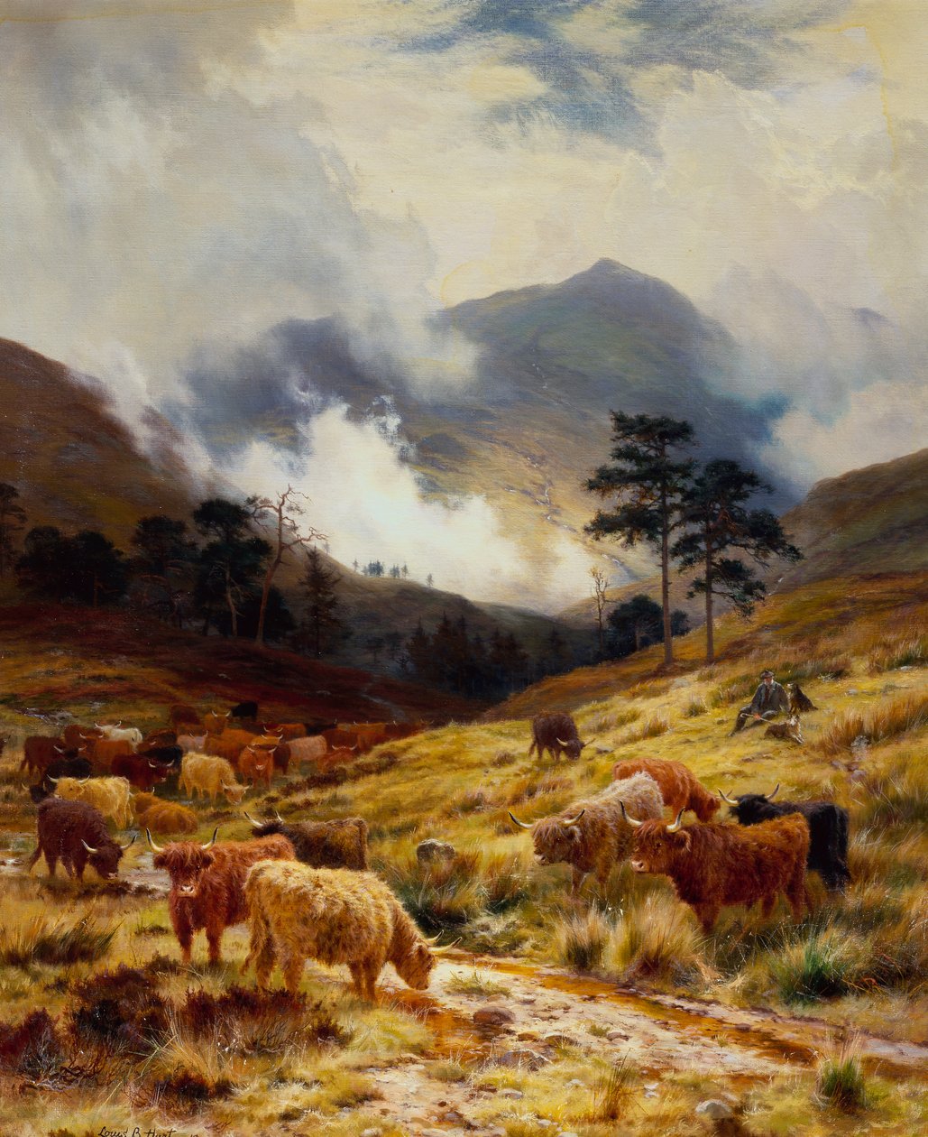 A Rest by the Way by Louis Bosworth Hurt