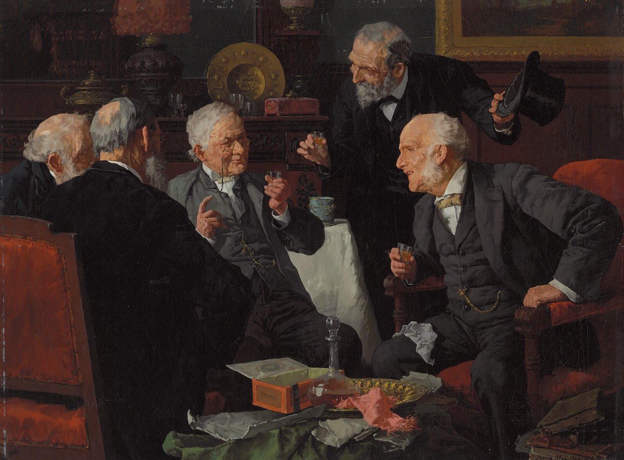 A Toast by Louis Charles Moeller