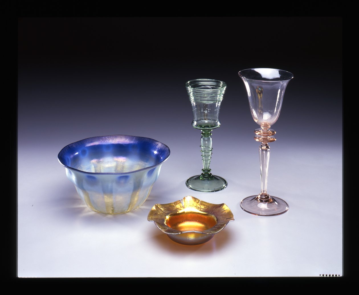 Set of Glassware by Louis Comfort Tiffany