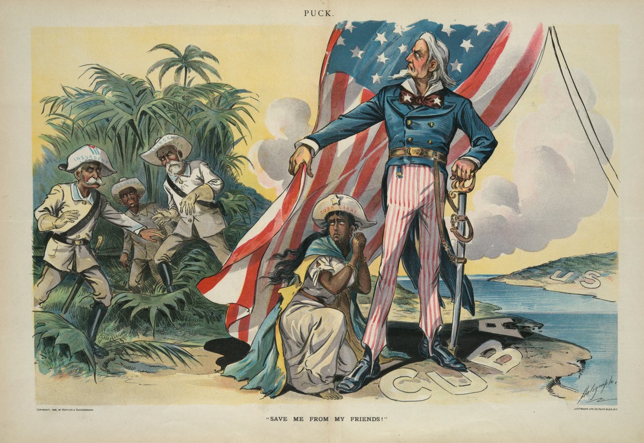 Save Me from My Friends! by Louis Dalrymple