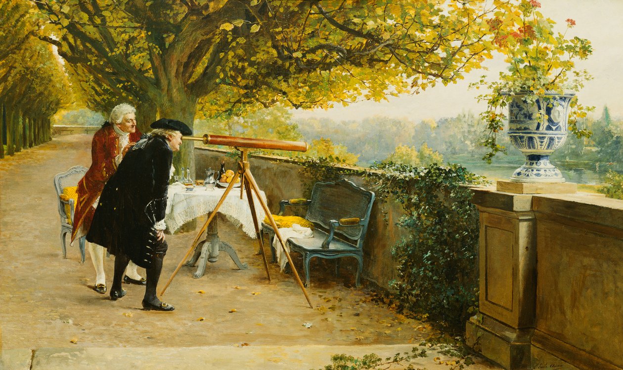 The Voyeurs by Louis Emile Adan