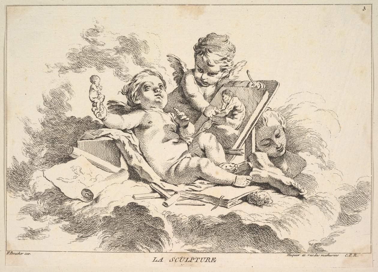 Sculpture by Louis Felix de la Rue