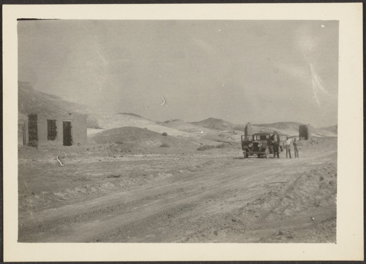 Car in Landscape by Louis Fleckenstein