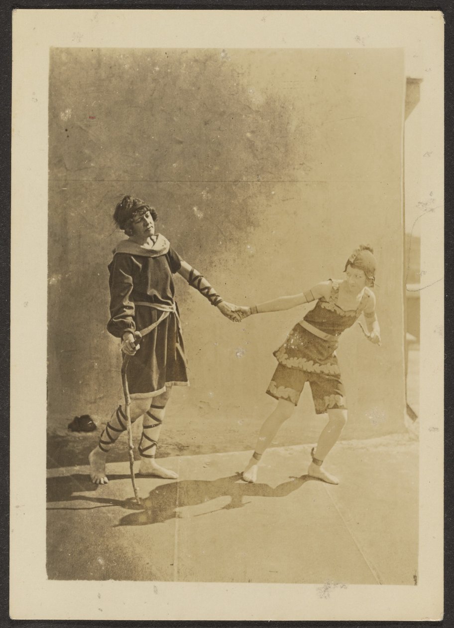 Dancers on Rooftop by Louis Fleckenstein