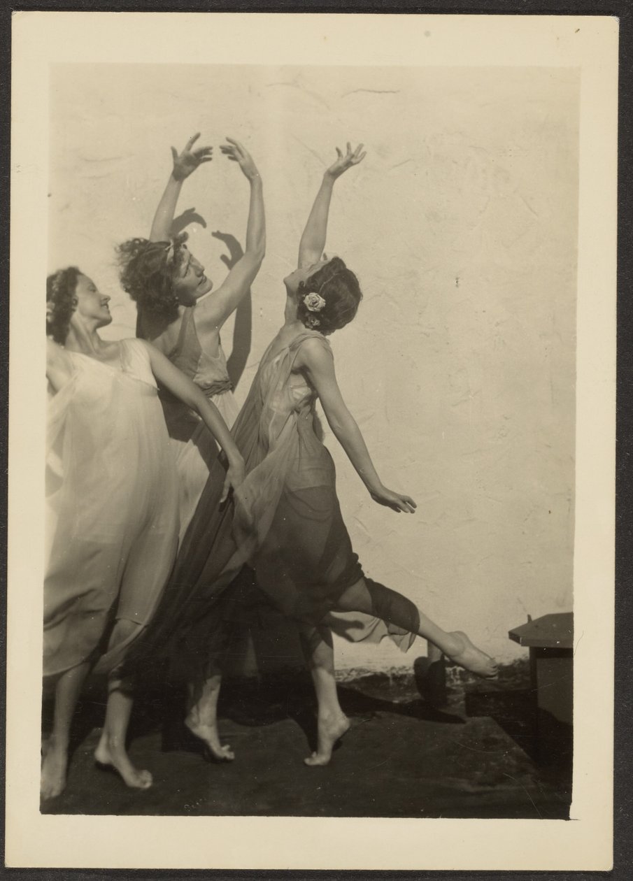 Dancers on Rooftop by Louis Fleckenstein