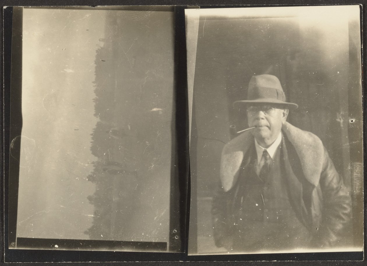 Double Frame - Fleckenstein and Landscape by Louis Fleckenstein