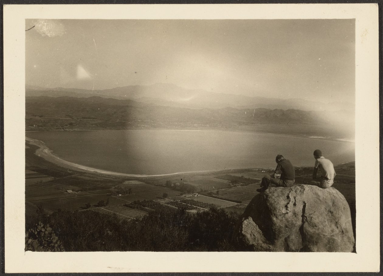 Figures in Landscape by Louis Fleckenstein