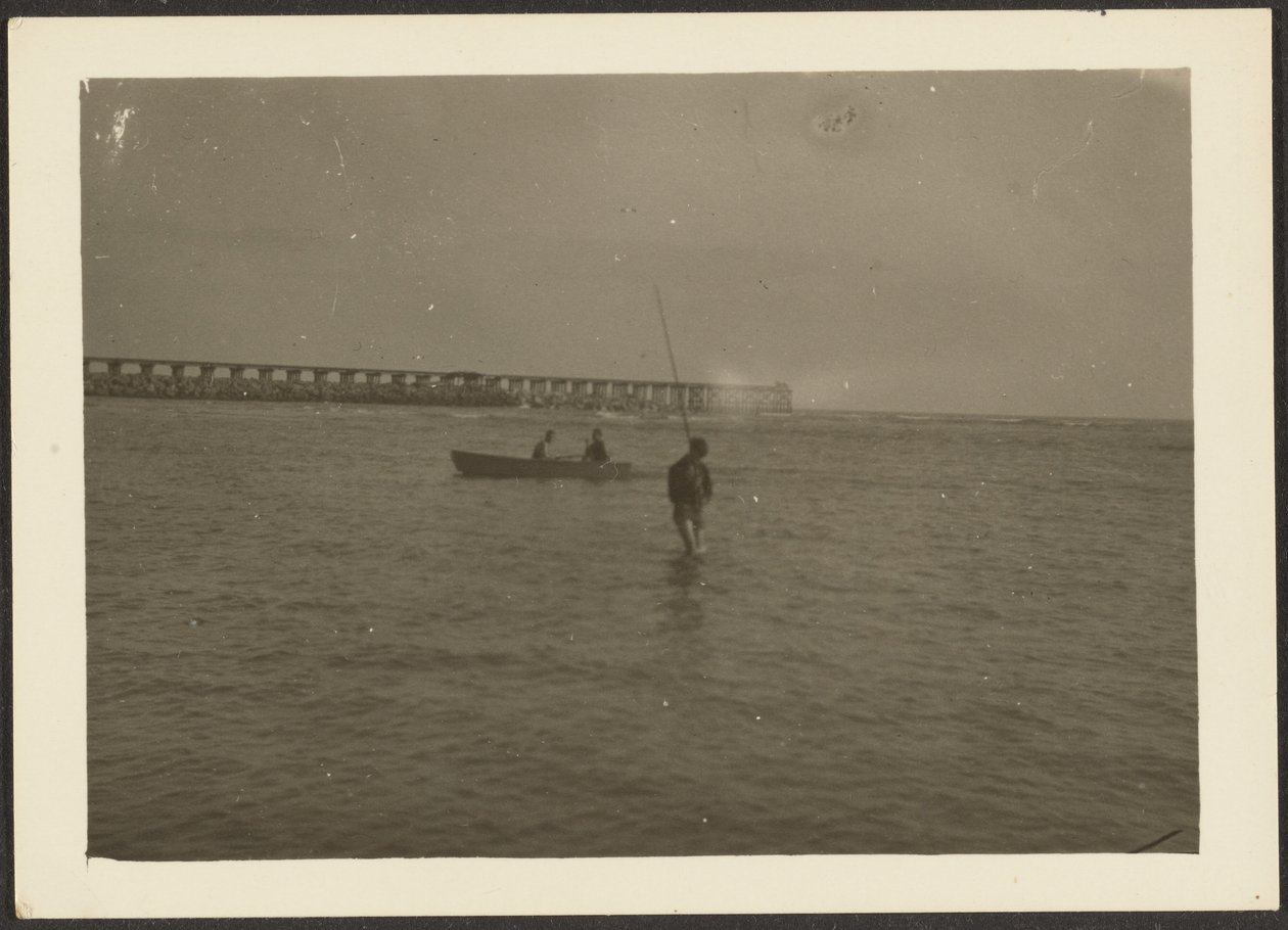 Figures in Seascape by Louis Fleckenstein