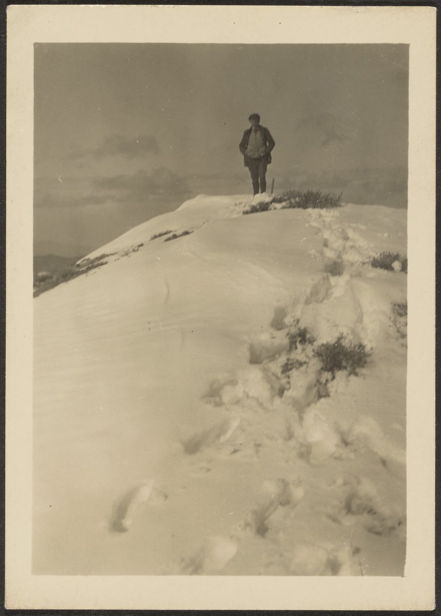 Louis Fleckenstein on Telescope Peak by Louis Fleckenstein