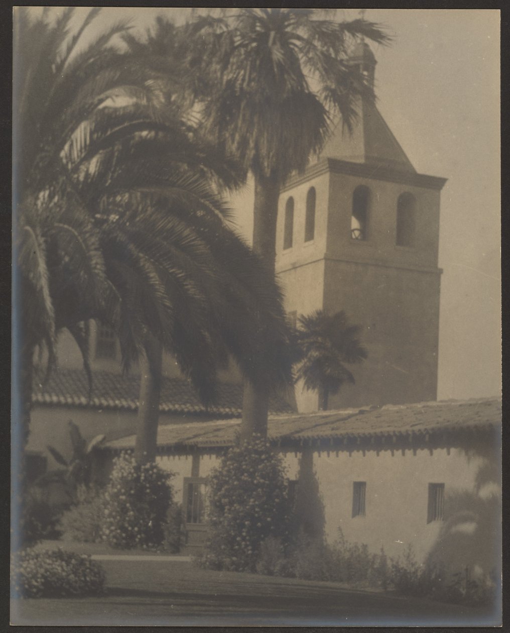 Mission Bell Tower by Louis Fleckenstein