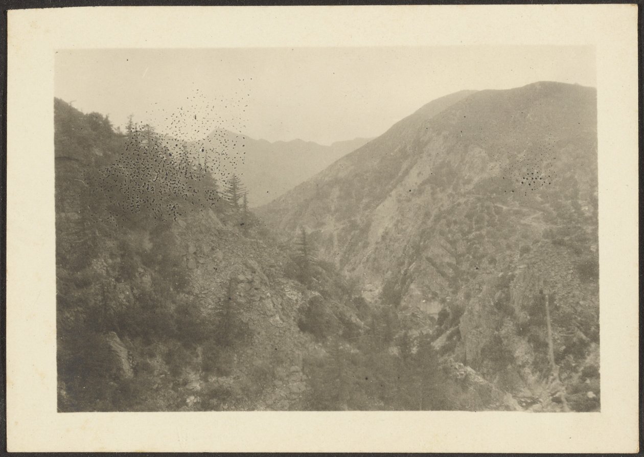 Mountain Landscape by Louis Fleckenstein